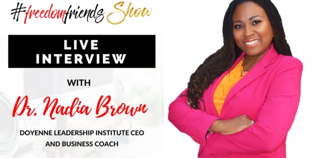 LIVE Interview with Dr. Nadia Brown